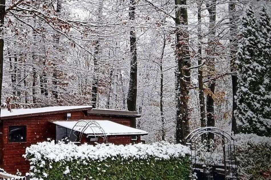 selbst im Winter ist das Objekt gut geheizt und perfekt bewohnbar und bittet kuschekige Atmosphäre